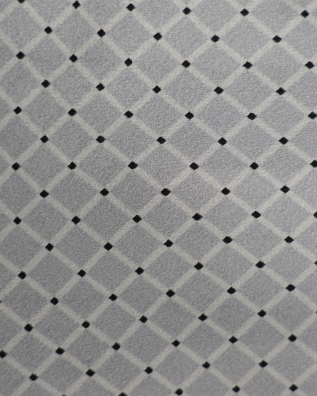 7-Fold tie micropattern grey