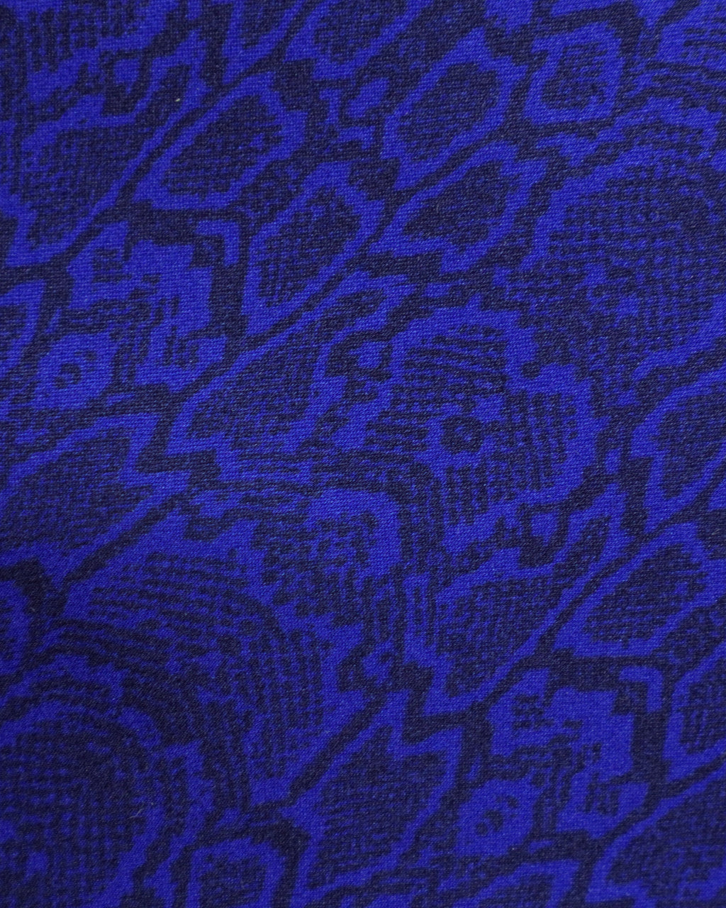7-Fold tie phyton blue