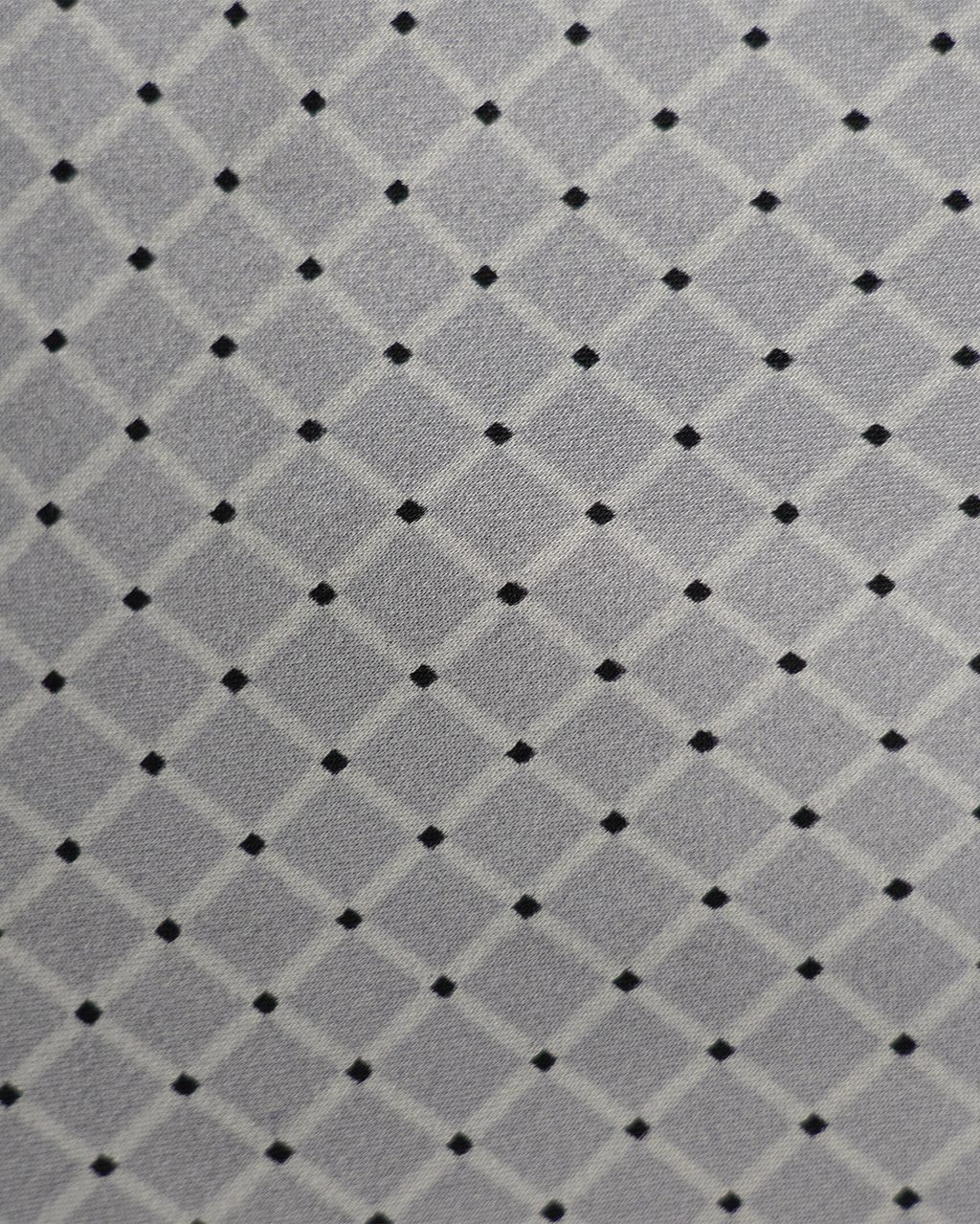 7-Fold tie micropattern grey